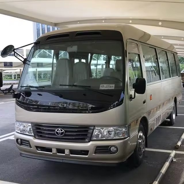 Hot Sale Save Big 18-30Seats TOYOTA COASTER Powerful 113kw Engine EURO III Emission Standard Free Shipping